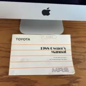 1988 Black Toyota MR2 thumbnail