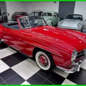 1961 Red Mercedes-Benz SL-Class thumbnail