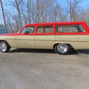 1962 Red Chevrolet Bel Air/150/210 thumbnail