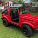 1988 Red Suzuki Samurai thumbnail