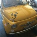 1975 Yellow Fiat 500 thumbnail