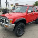 1990 Red Toyota 4Runner thumbnail