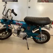 1971 Teal Blue Honda Trail 70 thumbnail