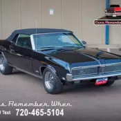 1969 Black Mercury Cougar thumbnail