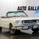 1965 White Ford Mustang thumbnail