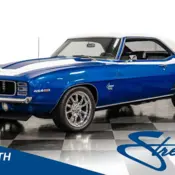 1969 Blue Metallic Chevrolet Camaro thumbnail
