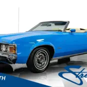 1971 Competition Blue Mercury Cougar thumbnail