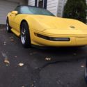 1991 Yellow Chevrolet Corvette thumbnail