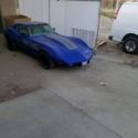 1977 Blue Chevrolet Corvette thumbnail
