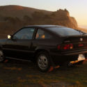 1987 Black Honda CRX thumbnail