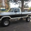 1978 black an silver Ford F-150 thumbnail