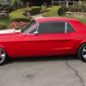 1968 Red Ford Mustang thumbnail