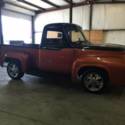 1955 Copper gold/Black Ford F-100 thumbnail