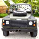 1986 Green Land Rover Defender thumbnail