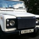 1989 White Land Rover Defender thumbnail