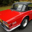 1972 Red Triumph TR-6 thumbnail