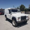 1986 White Land Rover Defender thumbnail