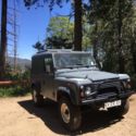 1989 Grey Land Rover Defender thumbnail