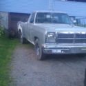 1991 Silver Dodge Truck thumbnail