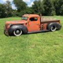 1946 ORANGE AND BLACK DODGE RAT ROD thumbnail