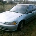 1992 Blue Honda Civic thumbnail
