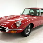 1969 Carmen Red Jaguar XKE thumbnail