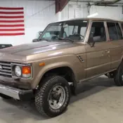 1987 Brown Toyota Land Cruiser thumbnail