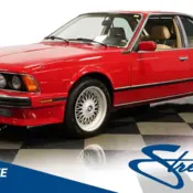 1988 Cinnabar Red BMW M6 thumbnail