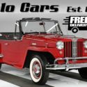 1948 Red Willys Jeepster thumbnail