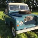 1970 Black/green/blue Land Rover Defender thumbnail