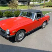 1975 Red MG Midget thumbnail