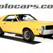 1968 Yellow AMC AMX thumbnail