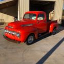 1951 Orange Ford F-100 thumbnail