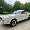1965 White Ford Mustang thumbnail