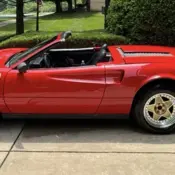 1986 Red Pontiac Fiero thumbnail