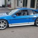 1987 sky blue Pontiac Fiero thumbnail