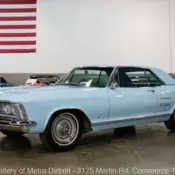 1963 Light Blue Buick Riviera thumbnail