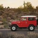 1969 Red Toyota Land Cruiser thumbnail