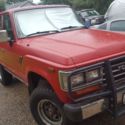 1988 Red Toyota Land Cruiser thumbnail