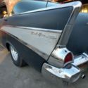 1957 Black Chevrolet Bel Air/150/210 thumbnail
