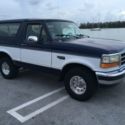 1994 TWO TONE. BLUE-WHITE TRIM Ford Bronco thumbnail