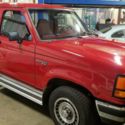 1989 Red Ford Bronco II thumbnail