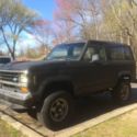1987 Black Ford Bronco II thumbnail
