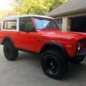 1974 Orange Ford Bronco thumbnail