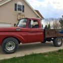 1966 Red Ford F-100 thumbnail