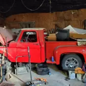 1961 Red Ford F-100 thumbnail