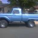 1966 Blue Ford F-100 thumbnail
