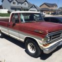 1971 Red and White Ford F-100 thumbnail
