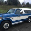 1985 Blue/WHITE  Ford F-250 thumbnail