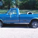 1990 Blue Ford F-250 thumbnail